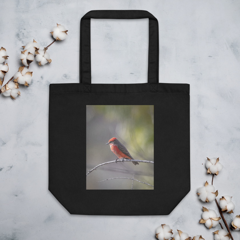 Eco Tote Bag Vermillion Flycatcher
