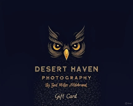 Gift Card Desert Haven Photography