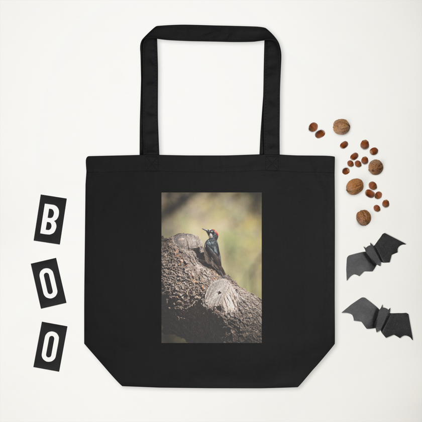 Eco Tote Bag Acorn Woodpecker