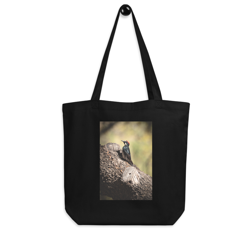 Eco Tote Bag Acorn Woodpecker