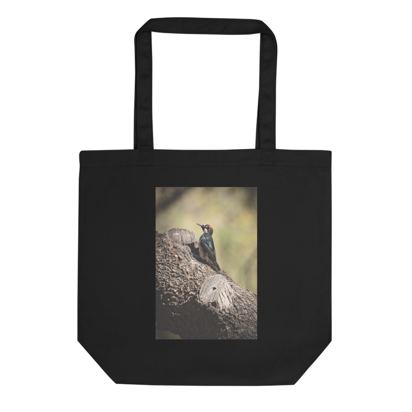 Eco Tote Bag Acorn Woodpecker