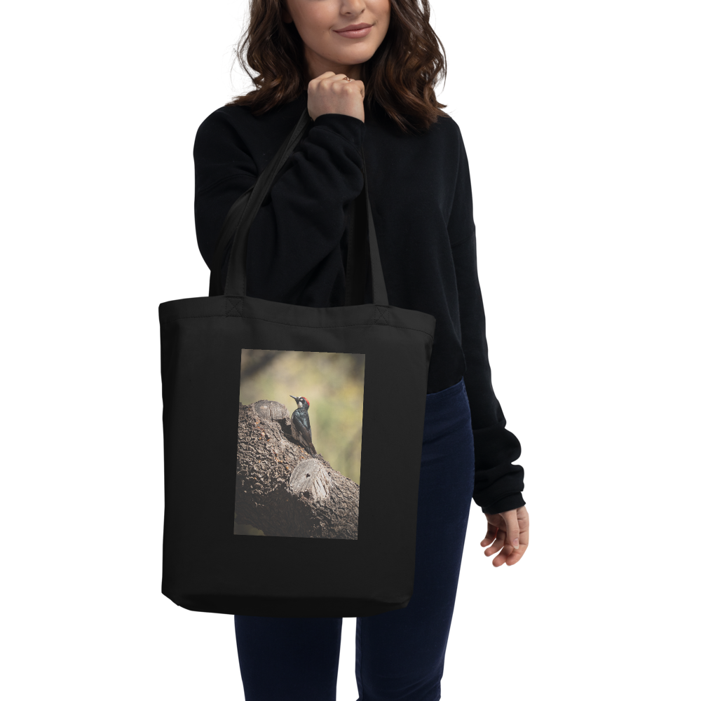Eco Tote Bag Acorn Woodpecker