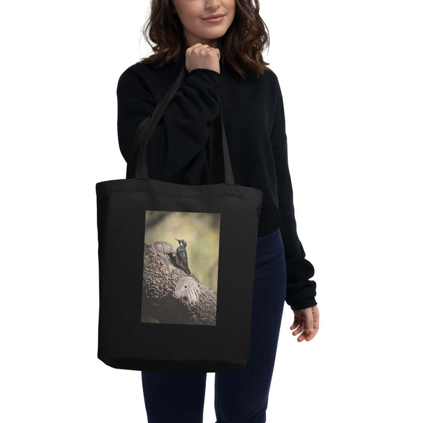 Eco Tote Bag Acorn Woodpecker