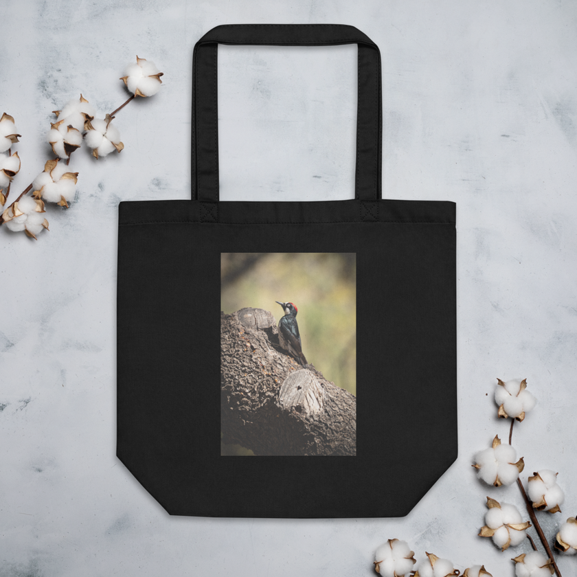 Eco Tote Bag Acorn Woodpecker