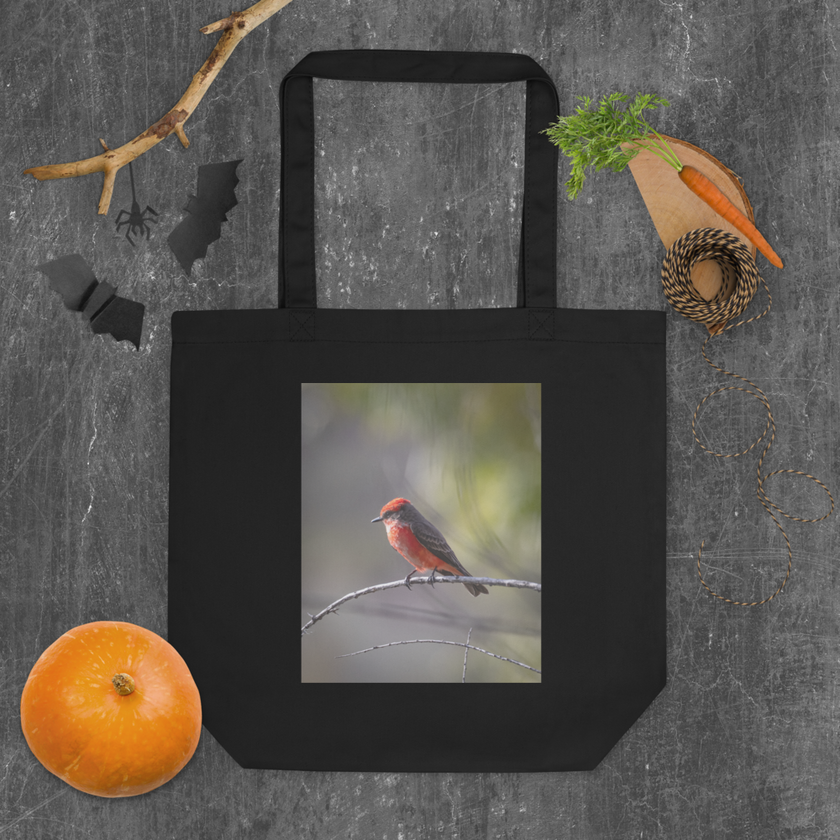 Eco Tote Bag Vermillion Flycatcher